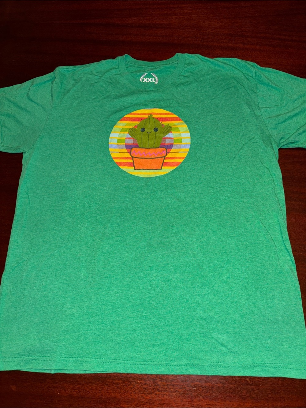 Teepublic XXL Green Cactus T Shirt Unisex
